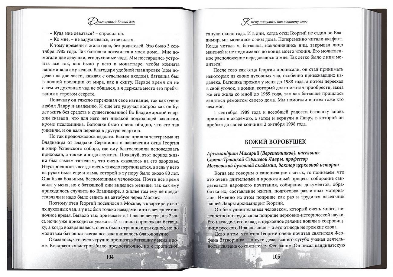 Драгоценный Божий дар: Время земной жизни архимандрита Георгия (Тертышникова) (уценка)