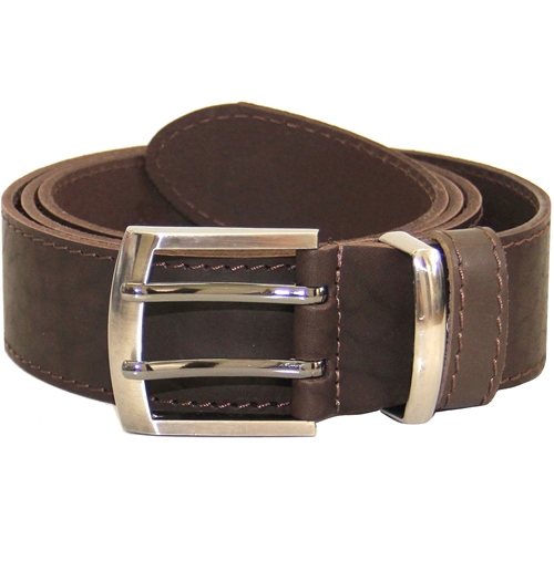 Пояс 1-слойный гладкий двухшпиньковая пряжка молитва снаружи 40мм, СД33