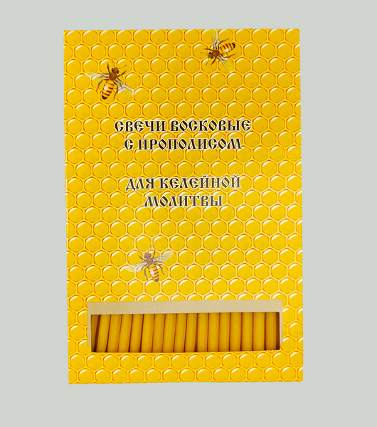 свечи с пчелкой