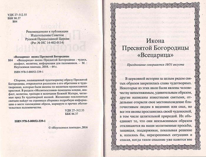 Икона Пресвятой Богородицы 