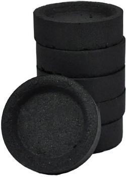 Уголь быстроразжигаемый d=27мм 