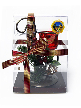 Подарочный набор "Лампада рождественская на подставке"