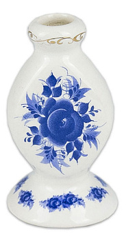 Подсвечник  "Яйцо" керамический (цветы)