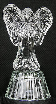 Ангел (малый) с подсветкой  хрусталь 