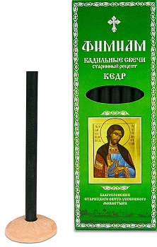 Кадильные свечи для домашнего каждения "Фимиам" большие КЕДР Александр Невский