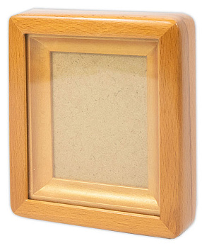 Киот деревянный под икону 12 х 9,5 х 0,5 см