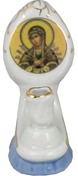 Подсвечник, один лик,"Яйцо" БМ Семистрельная