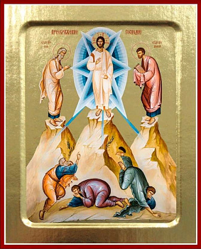 Икона на дереве Преображение Господне 