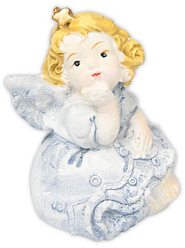 Ангел керамический , 4 х 4 см