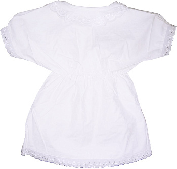 Крестильное платье для девочки р-р 28-30 (сатин)