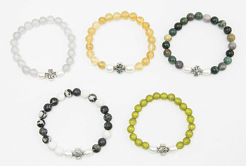 Четки-браслет из натурального камня Псалом 90