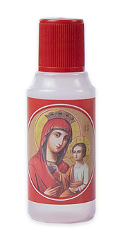 Елей освященный Божия Матерь Скоропослушница