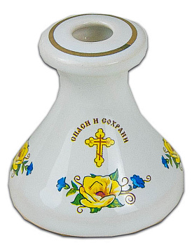 Подсвечник Классический ручная роспись 