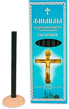 Кадильные свечи для домашнего каждения "Фимиам" бол. ГАРДЕНИЯ Крест Господень
