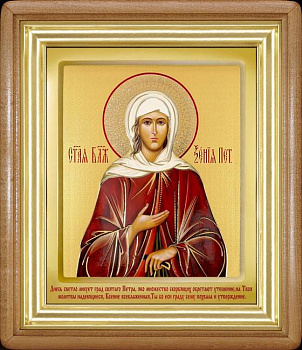 Икона киот классический Ковчег большой Ксения Петербургская,185 х 230 