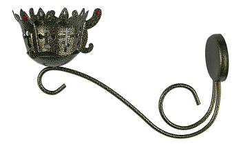 Подлампадник "Лилия " настенный на кронштейне 