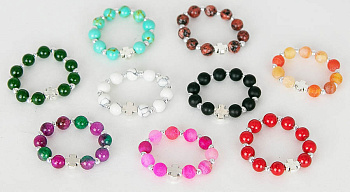 Четки 10 зерен (d= 6 мм камень)